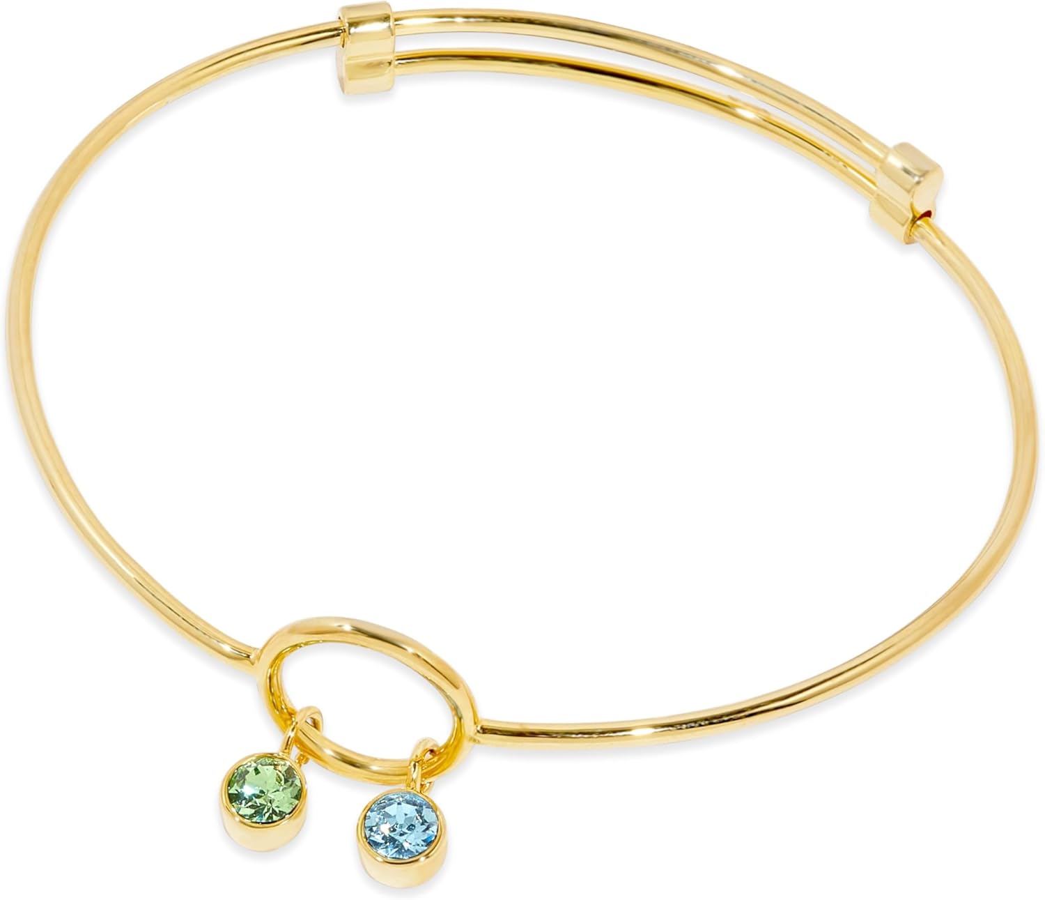 EVE'S ADDICTION 2 Custom Charm Bangle Bracelet - Gifts for Mom - Image 4