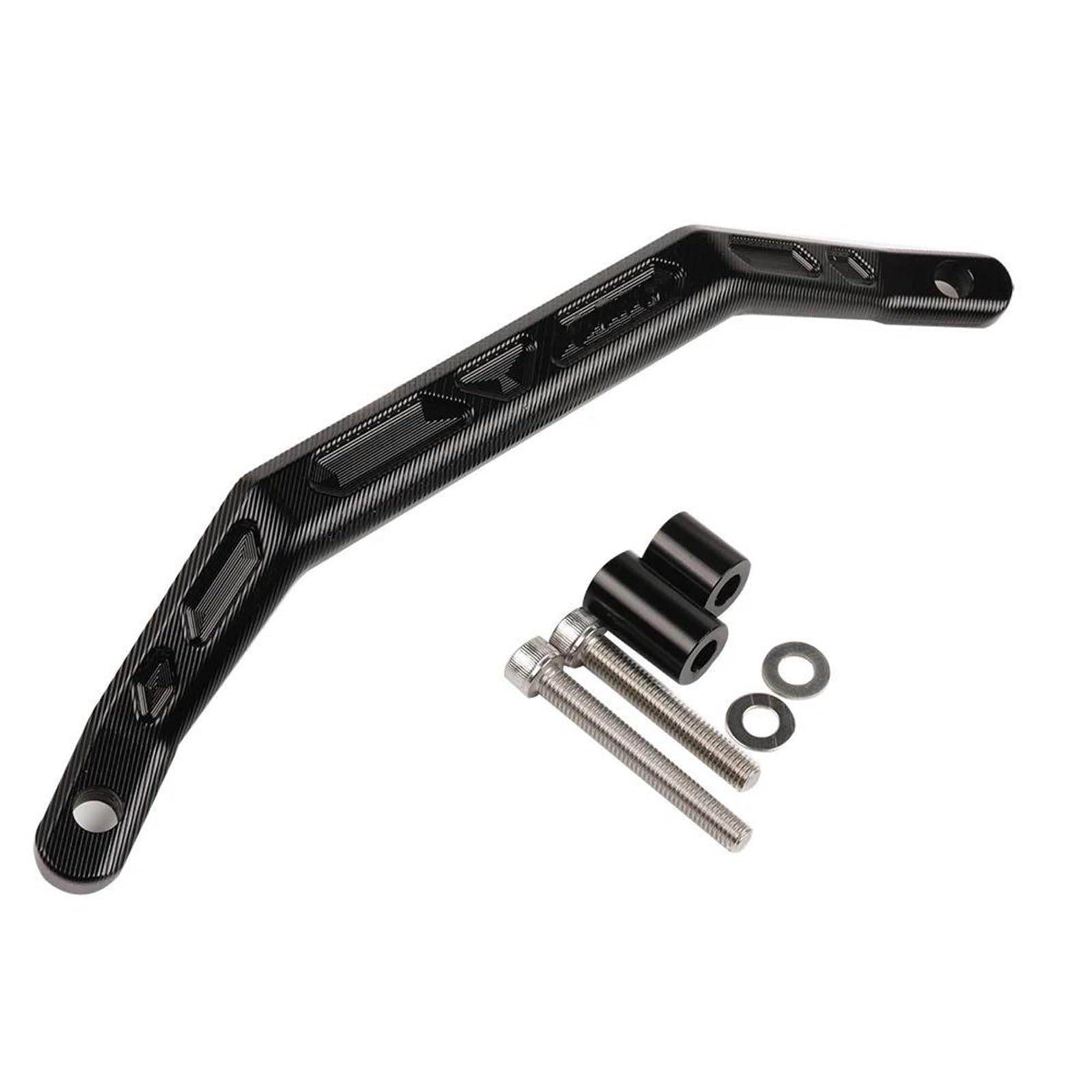 Maniglia posteriore Per HONDA CRF 250 Per Rally MD47 2021 2022 2023 Corrimano Passeggero Posteriore Per Motocicletta Staffa Di Coda Maniglia Bracciolo Accessori Ispessiti(Black)