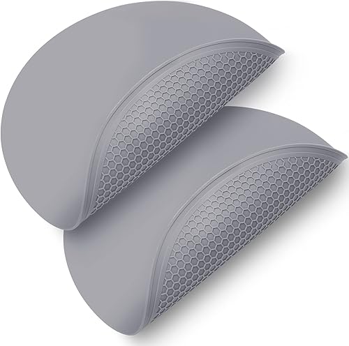 Miniatura 9 de Alfombrilla multifuncional de silicona resistente al calor de 12 pulgadas, salvamanteles de silicona para ollas y sartenes calientes, tapete de