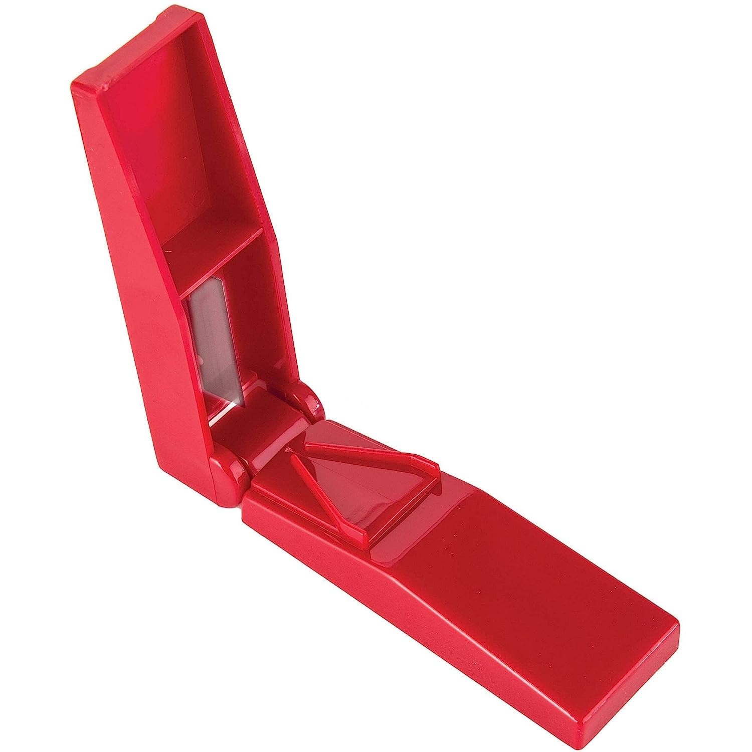 Mowell Pill Cutter for Small Pills through Large Pills - Long Lasting Double Beveled Stainless Steel Blade Splitter Included - Color Assorted-image-5