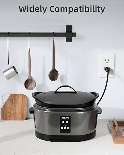 Miniatura 4 de Cable de alimentación para olla a presión eléctrica instantánea, olla rápida de potencia, olla arrocera, microondas, máquina de leche de soja y más