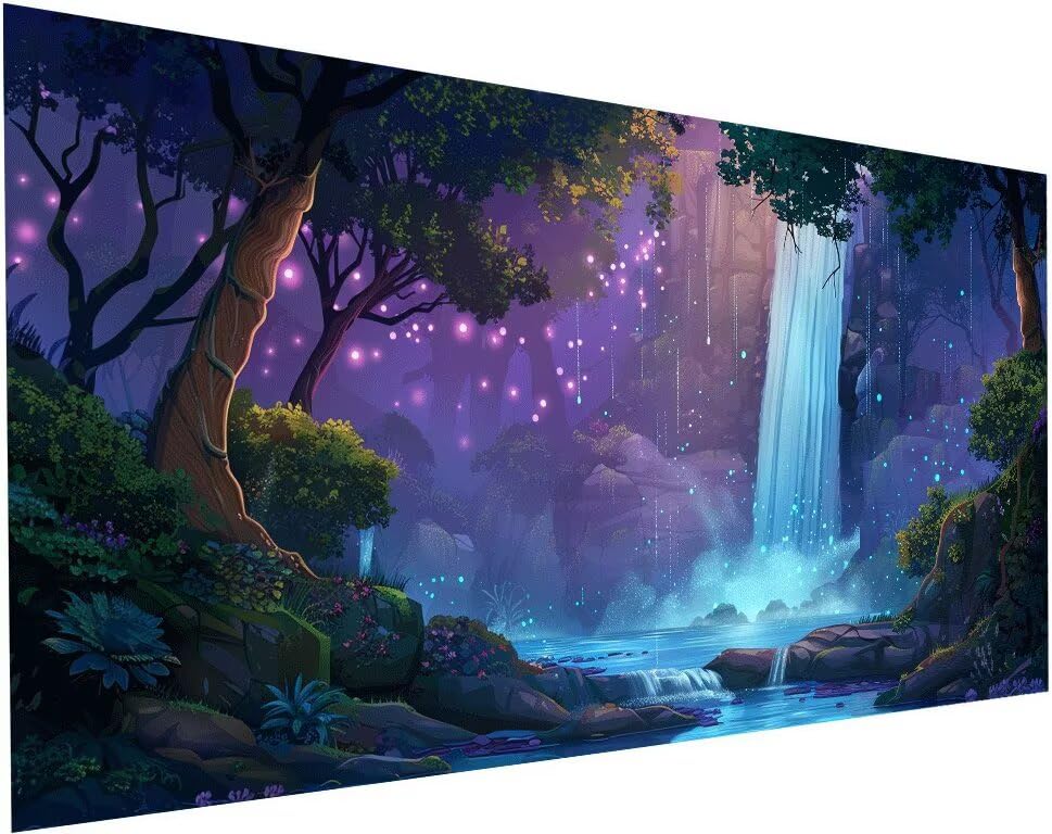 Diamond painting arbre broderie diamant kit complet adulte loisirs créatifs 80x160
