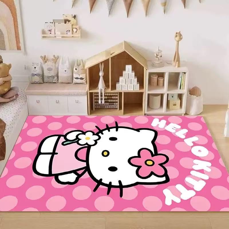 Tapete Kawaii Gato Anime 62x39 pulgadas miniatura 4