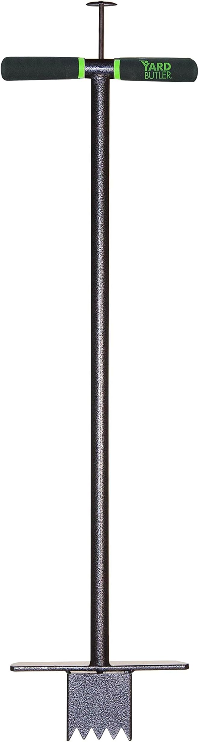 Yard Butler ISP-33 Sod Plugger - Ergonomic & Easy-to-Use Gardening Tool - for Zoysia, St. Augustine, Fescue, or Centipede Grass - Lawn Care with No Digging - Durable & Sturdy Sod Plugger