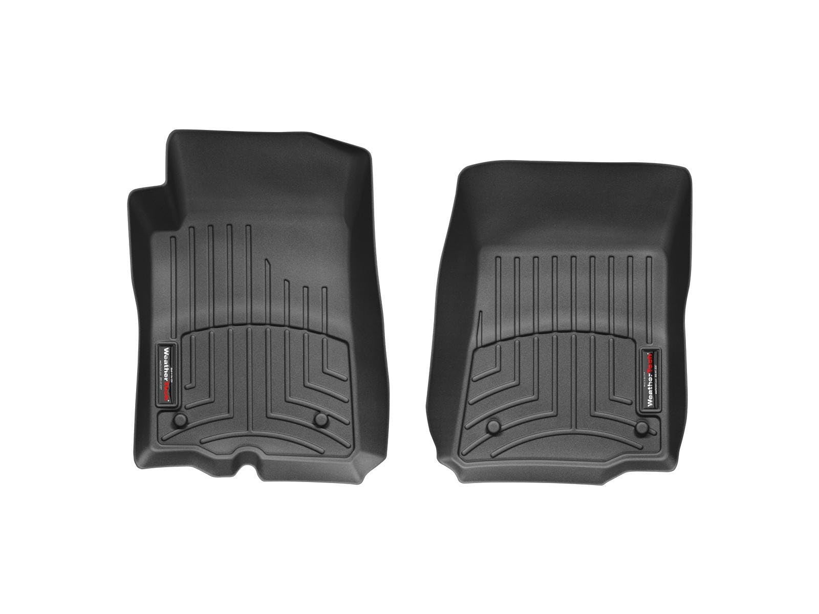 WeatherTech Custom Fit FloorLiners for Pontiac G8 - 1st Row (442251), Black