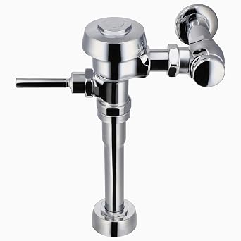 Sloan Royal 180 Manual Urinal Flushometer, Polished Chrome, 1.0 GPF