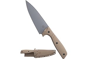 Premium Off-the-Grid Knives: Sierra Chef Knife Unlocks Culinary Versatility