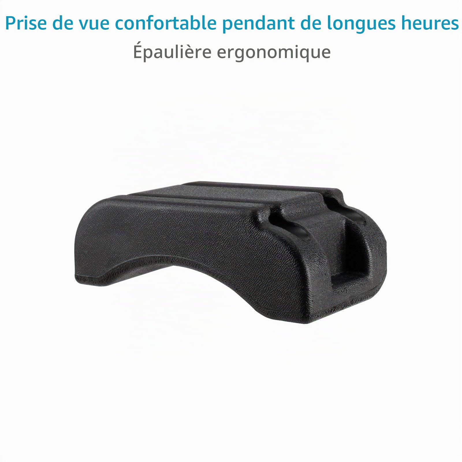 FC-02 Kit épaulière avec Matte Box et Cage pour DSLR | Cage 9-6" avec poignées réglables, 2 porte-filtres 4x4 rotatifs, compatible avec objectifs jusqu'à 95 mm