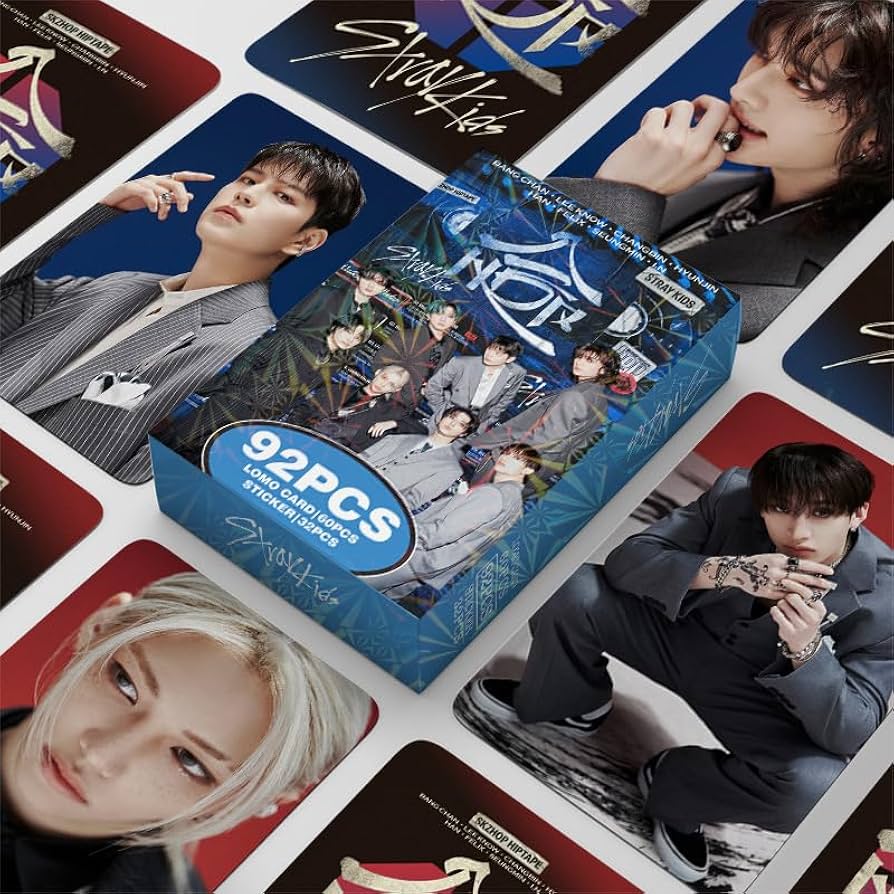 スキズ Stray Kids HOP 合 KMSVC トレカ オール Amazon.com: Stray Kids 合 (HOP) Photocards Album 92 PCS