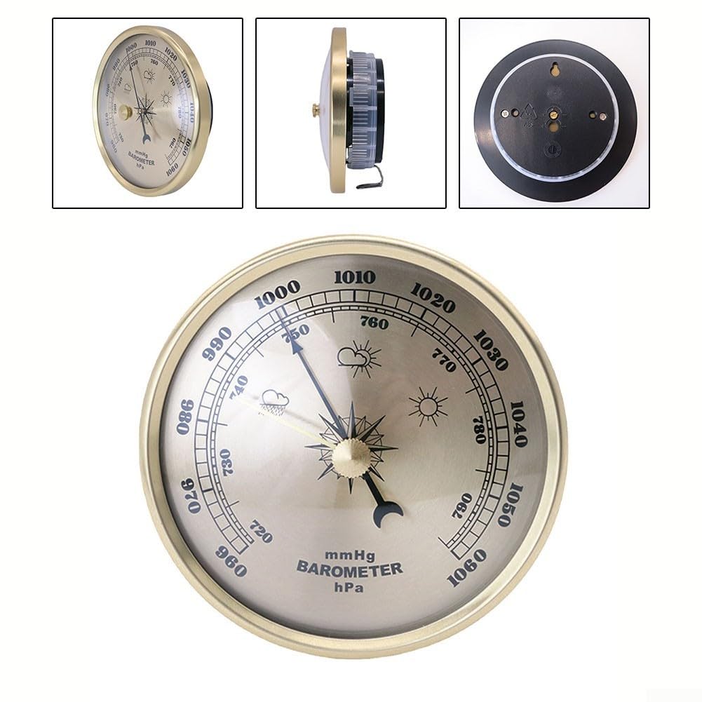 Diametro 90mm Barometro Pointer Famiglia Barometro Orologio Barometro A Mare Gas Manometro