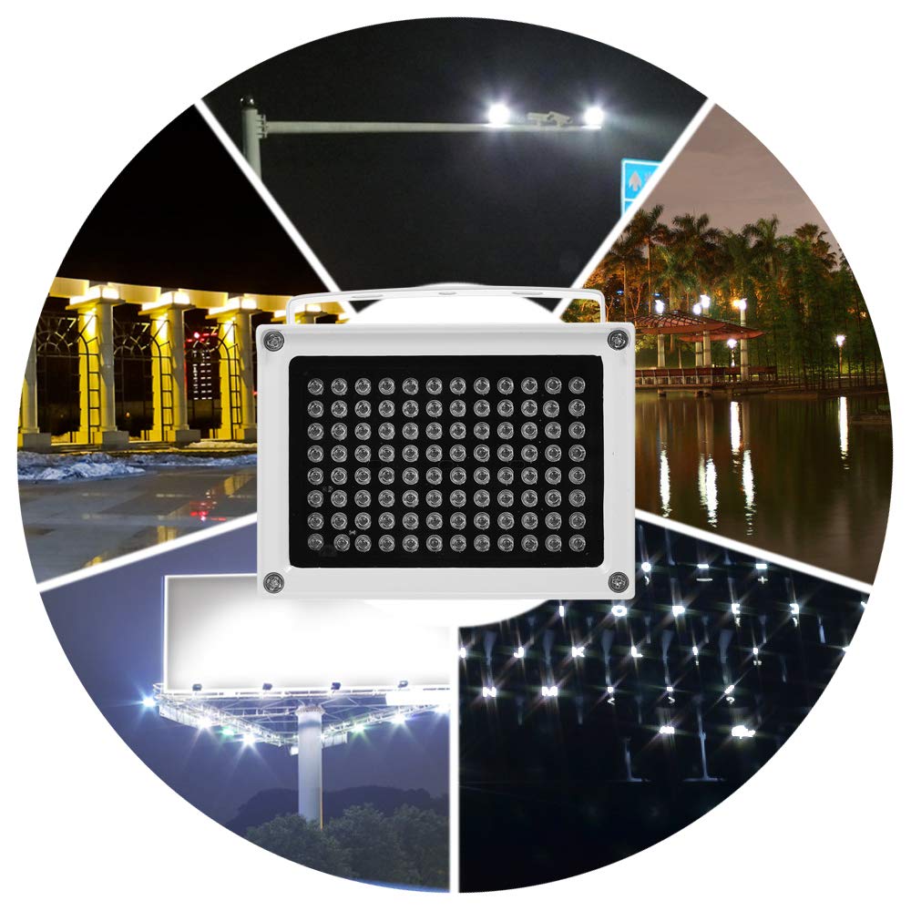 96 LEDS IR Array Infrarotlampen Nachtsicht im Freien wasserdicht für CCTV-Überwachungskamera
