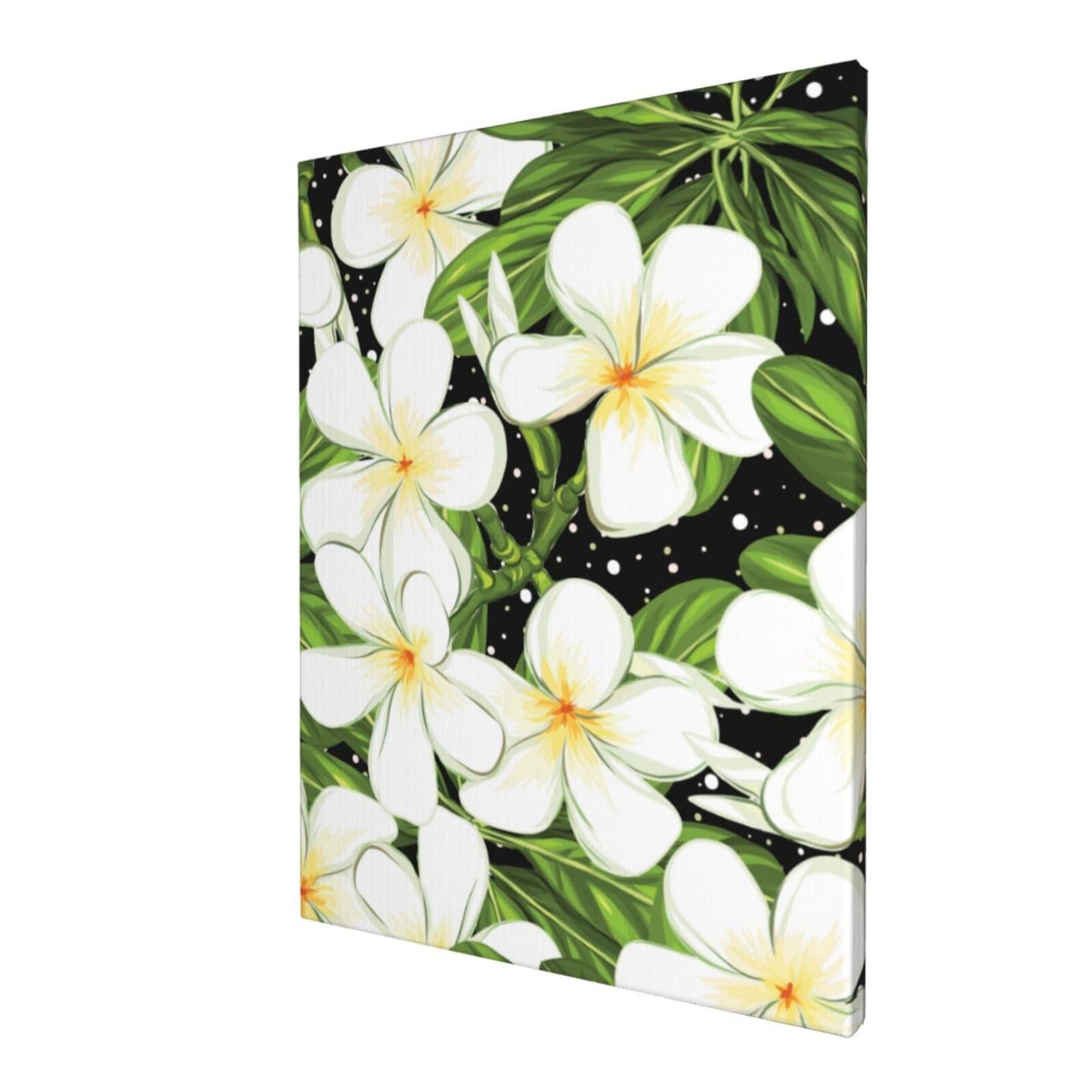 Amazon.co.jp: アートパネル おしゃれ プルメリア 花 花柄 アート