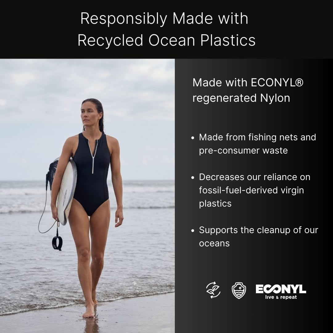 Yemaya One Piece Swimsuit for Women, Premium Women Swimwear with UPF50+ Protection, Surfing, Kitesurfing, Outdoor Swimming - Image 6