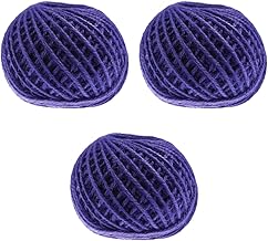 OSALADI 3 Rolos De Etiquetas Coloridas Feitas À Mão Fio De Juta Fio De Jardim Artesanato Corda De Juta Fio Colorido Etiquetas Kraft Etiqueta De Corda Corda De Papel Corda De Serapilheira