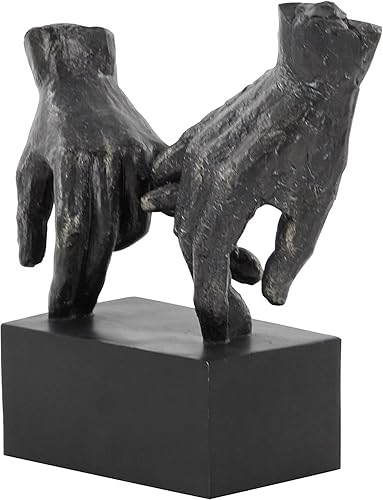 Miniatura 8 de Bellaa Estatuas de mano Pinky Promise Gesture Sign Regalo Moderno Contemporáneo Afecto Bond Matrimonio Amante Mejor Amigo Para Siempre (Promesa