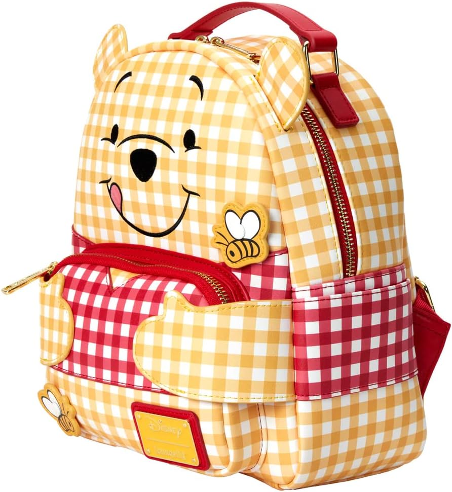 Loungefly DisneyWinnie The Pooh Gingham Mini Backpack - Image 7