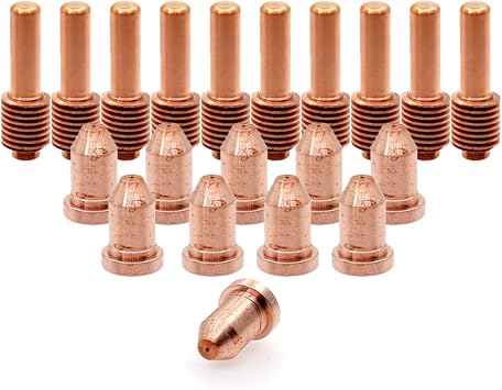 Plasma Extened Electrode 192048 Tip 192052 for Miller ICE-40T / ICE-40TM Torch Consumables 20pcs
