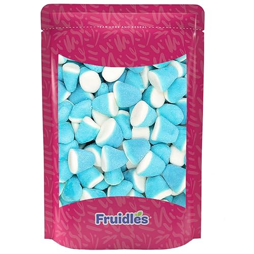 Miniatura 4 de Fruidles Gomitas de frambuesa, deliciosas gomitas de sabor a frutas recubiertas de azúcar (1 libra)