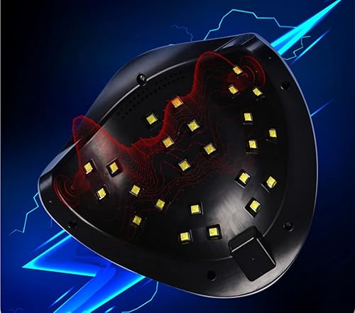 Miniatura 7 de Lámpara de uñas LED UV de gel esmalte de uñas de gel de 48 W luz UV LED secador de uñas UV automático con pantalla y 3 ajustes de temporizador luz