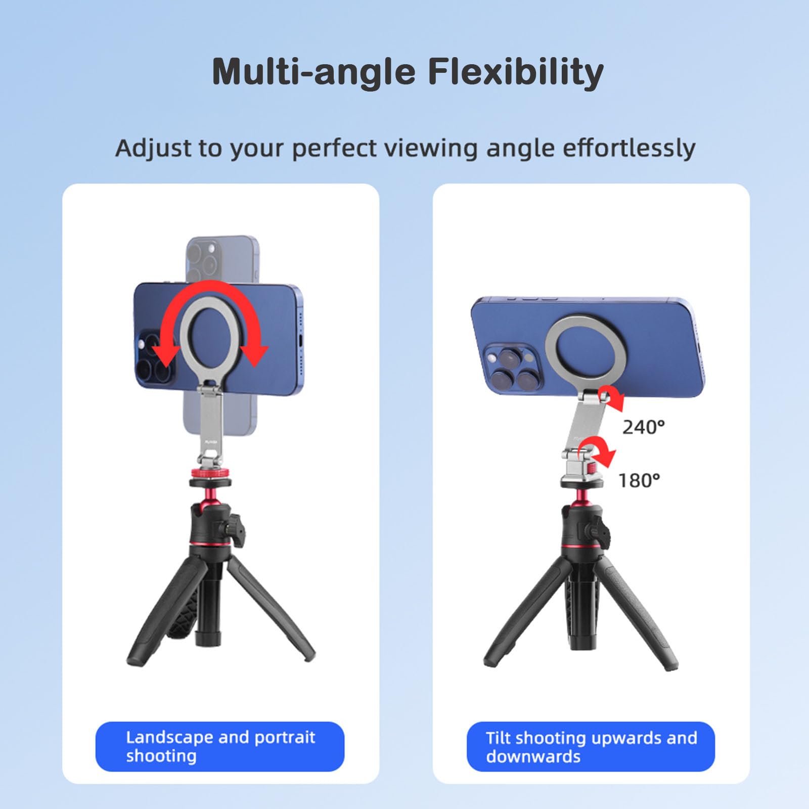 NEEWER PA070 Magnetic Phone Tripod Mount For MagSafe IPhone - NEEWER - View #3