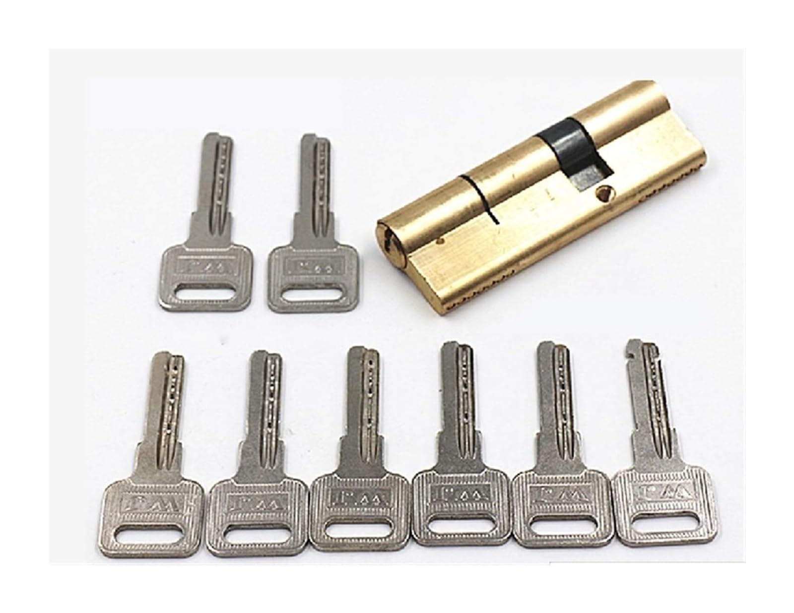 Iulgfsc 100(32.5 67.5) Upvc Door Locks， Door Cylinder Biased Lock 65 70 80 90 115Mm Ab Key Entrance Brass Lengthened Core