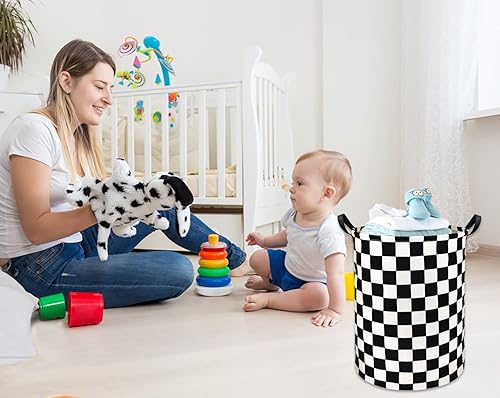 Miniatura 2 de HIYAGON - Grandes cestas de almacenamiento, cestas de lavandería impermeables, cesta de lona plegable para almacenamiento para la habitación de los