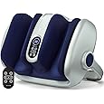 Cloud Massage Shiatsu Foot Massager with Heat - Feet Massager for Relaxation, Plantar Fasciitis Relief, Neuropathy, Circulation, and Heat Therapy - FSA/HSA Eligible (White - No Remote)