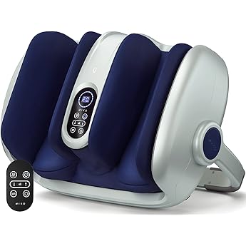 Cloud Massage Shiatsu Foot Massager with Heat - Feet Massager for Relaxation, Plantar Fasciitis Relief, Neuropathy, Circulation, and Heat Therapy - FSA/HSA Eligible (White - No Remote)