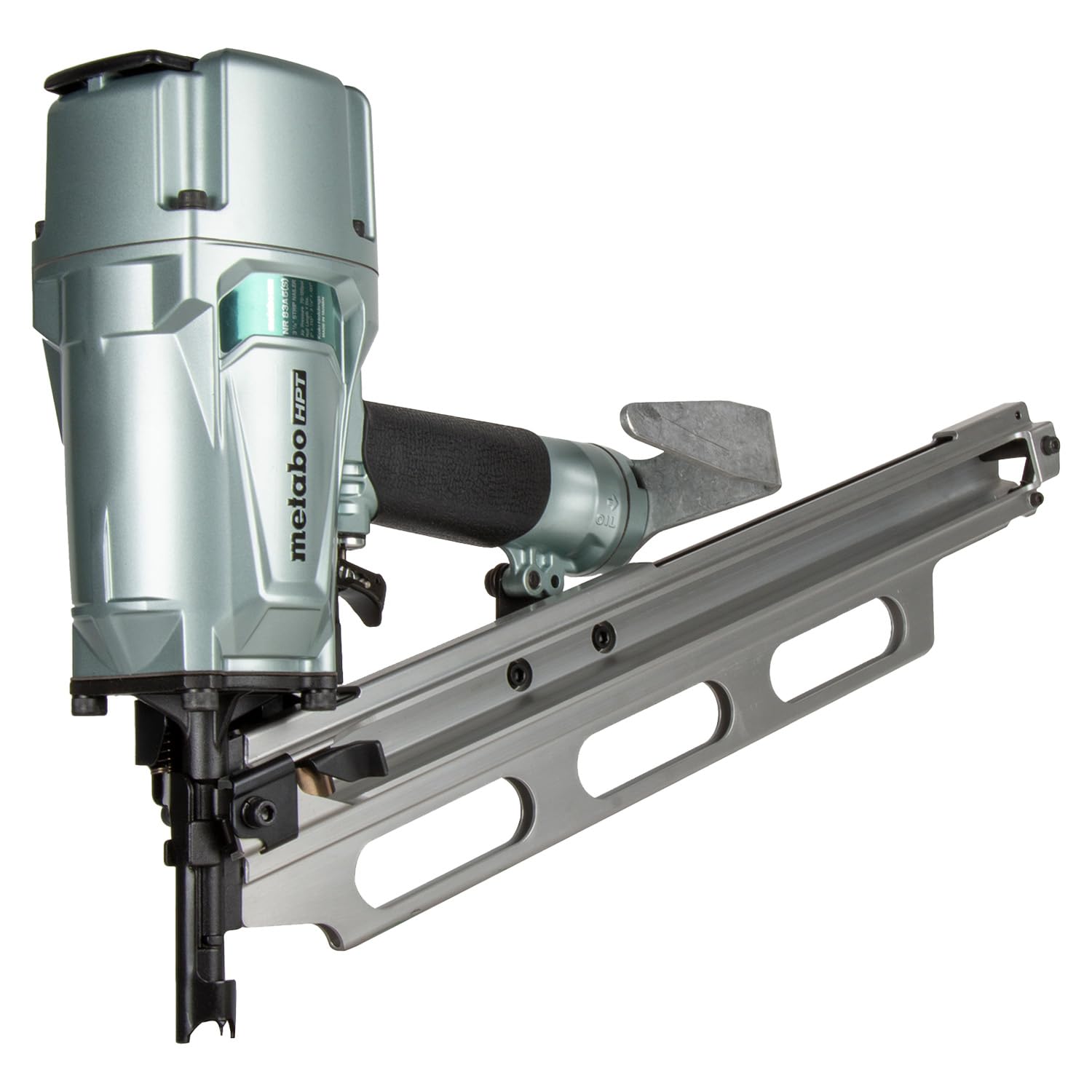 Metabo HPT Framing Nailer | High Grade Aluminum Magazine | Pneumatic | Framing Nails 2-Inch to 3-1/4-Inch | Rafter Hook | NR83A5(S1)