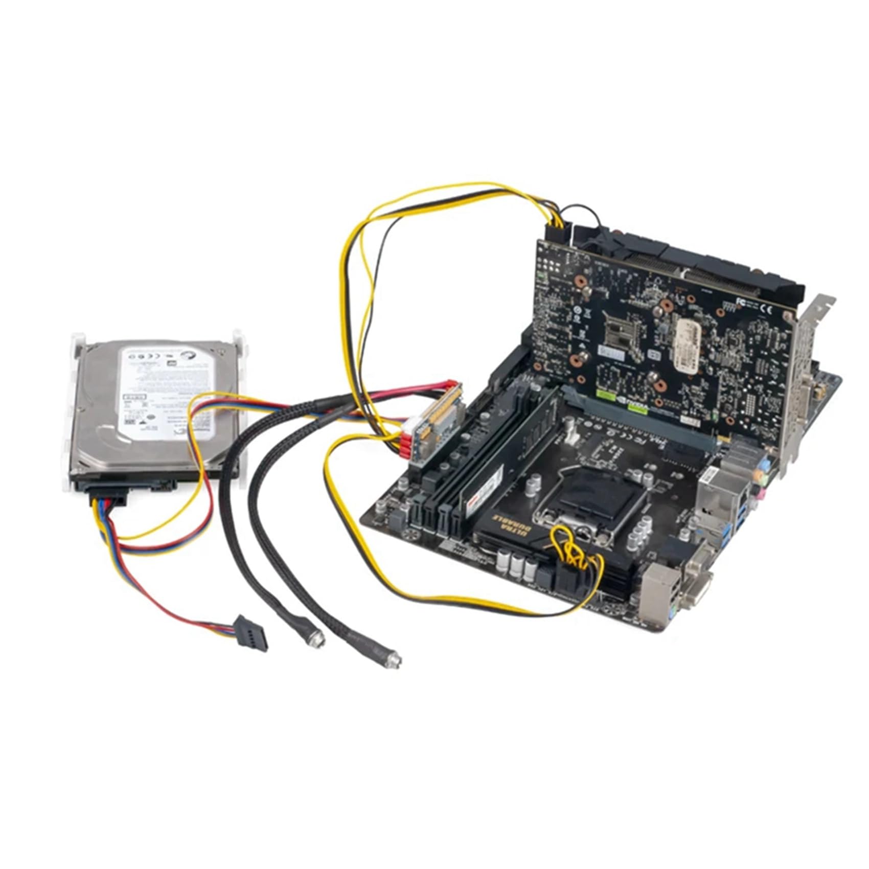 2X 450W 24Pin 12V DC Ingresso 450W Uscita Realan ITX PSU DC ATX PC Switch Alimentatore DC-DC ATX per Computer