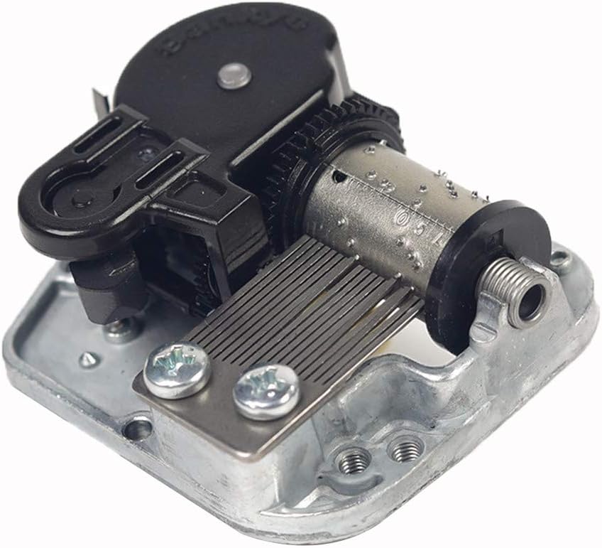 Youtang Sankyo 18 Note Windup Silver Plating Clockwork Mechanism DIY Music Box Movement,Tune:Silent Night