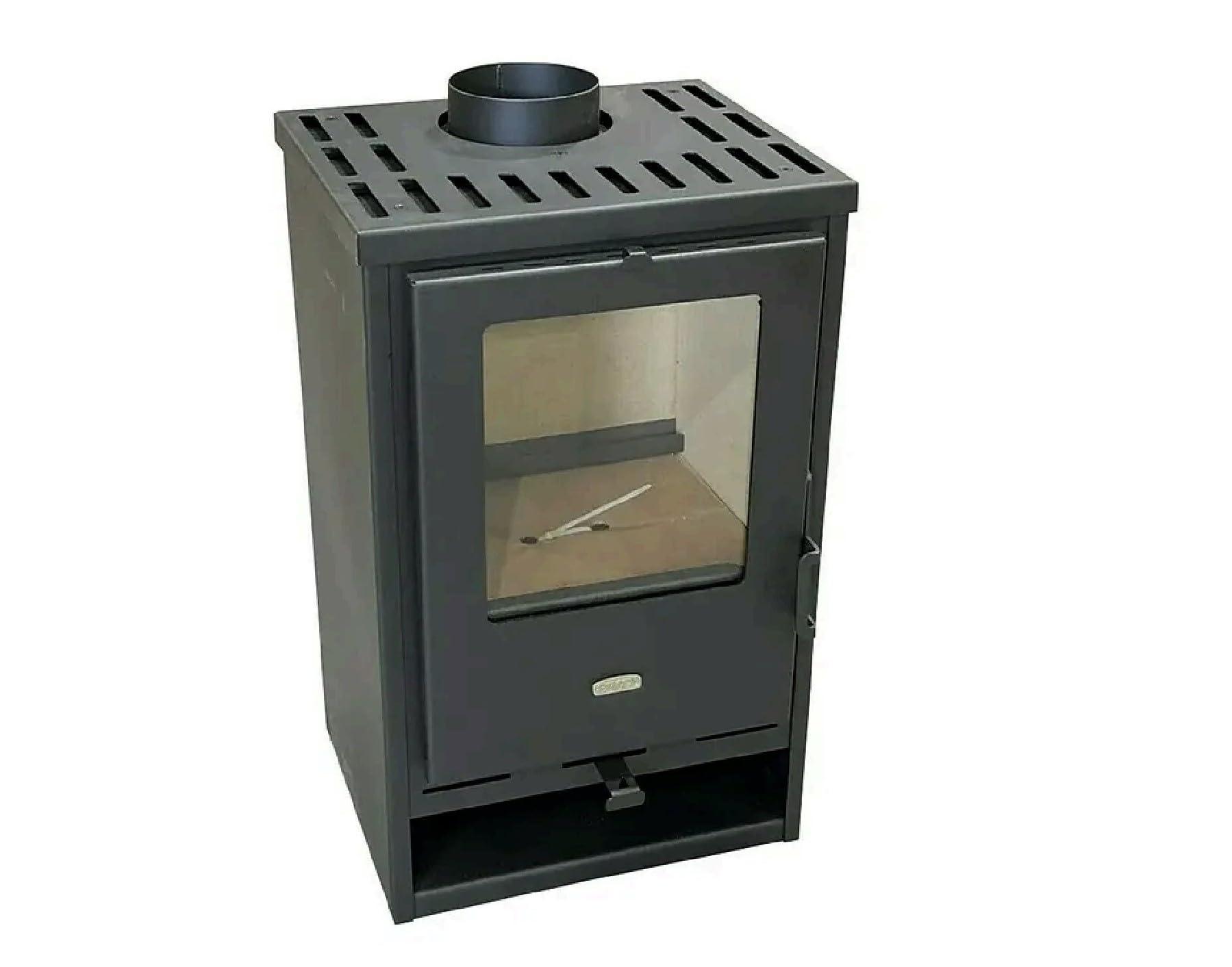 Kaminofen Modell K1 D 9,3 kW – Holzofen freistehend mit Sichtfenster, EEK A+, BImSchV Stufe 2, EcoDesign 2022, Holzheizung für Wohnraum Haus Ferienhaus