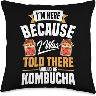 Kombucha Packets Brewing Kit Scoby Starter Kit Kombucha Throw Pillow
