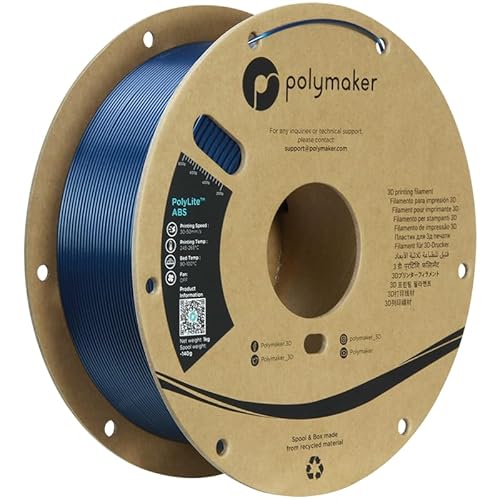 Polymaker ABS Filament 1.75mm Metallic Blue 1kg