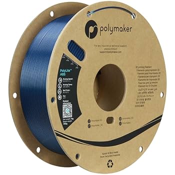 Amazon.com: Polymaker ABS Filament 1.75mm Metallic Blue, 1kg