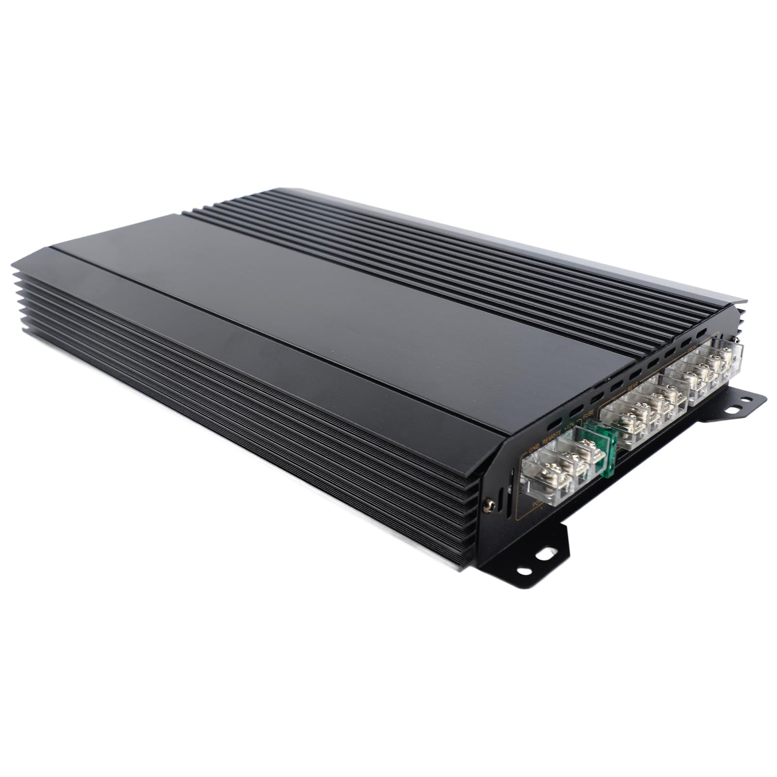 Amplificatore audio per auto a 4 canali 6800W amplificatore di potenza per auto classe A/B 12V ultra sottile per impianto car audio e sistemi audio veicolari potenziamento segnale