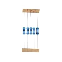 Vista 53 de 100PCS 1 vatios 1W 0R1 0.1 ohmios 1% resistencia de película metálica