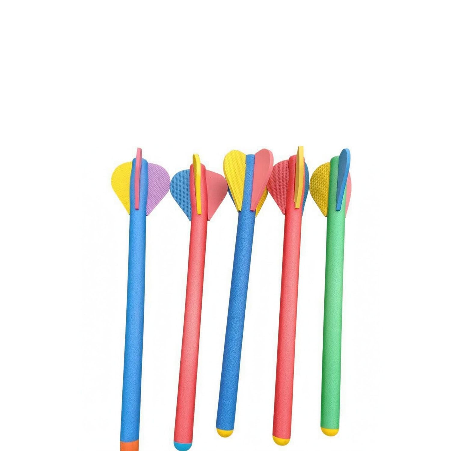Tapered Front Throwing Practice Javelin Cushioned Soft Foam Javelin Lightweight Athletic Gear Rear Fins for Relay Play, Soft Javelin-image-14
