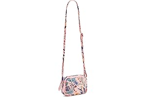 Vera Bradley Women's Cotton Mini Evie Crossbody Purse