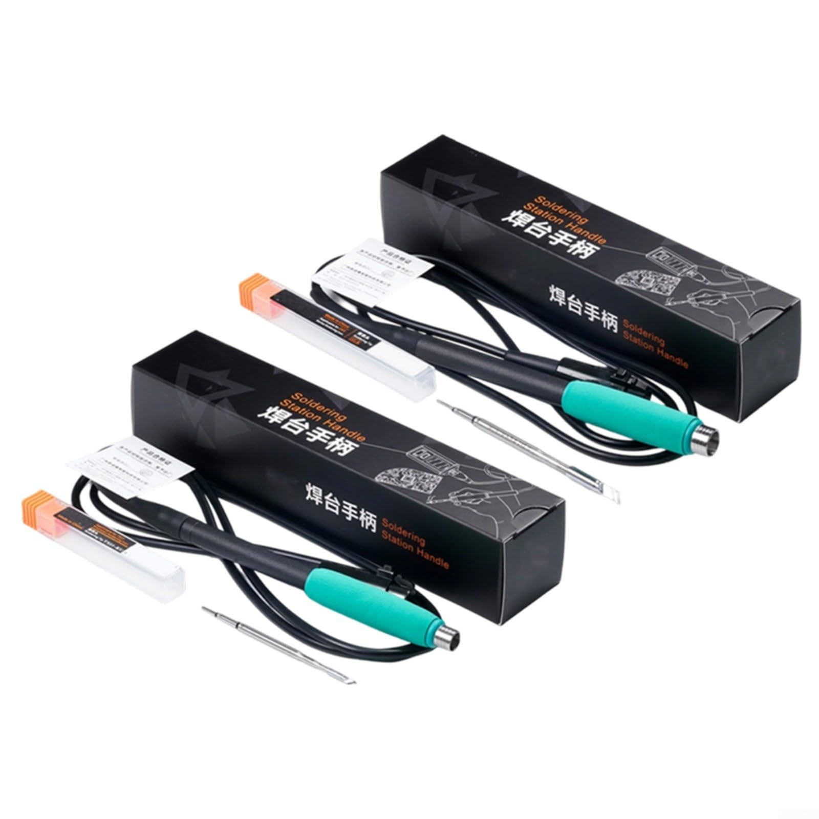 Estación de soldadura digital TS1M de 200W con soldador portátil y apagado automático