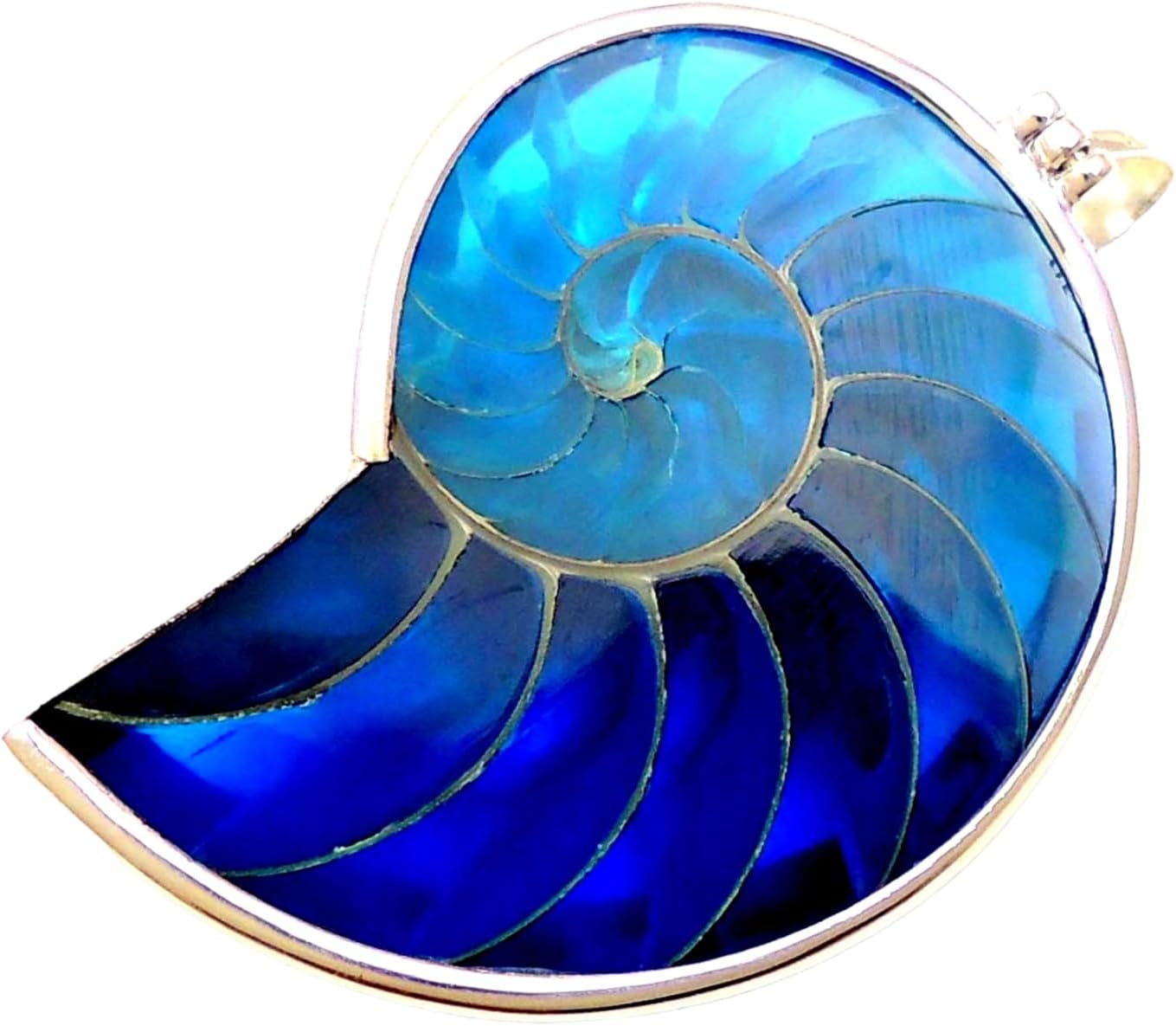 Mother of Pearl Shell Pendant, 925 Sterling Silver Mother of Pearl Necklace for Women Men Handmade Mother of Pearl Necklace Jewelry SA060 - Image 4