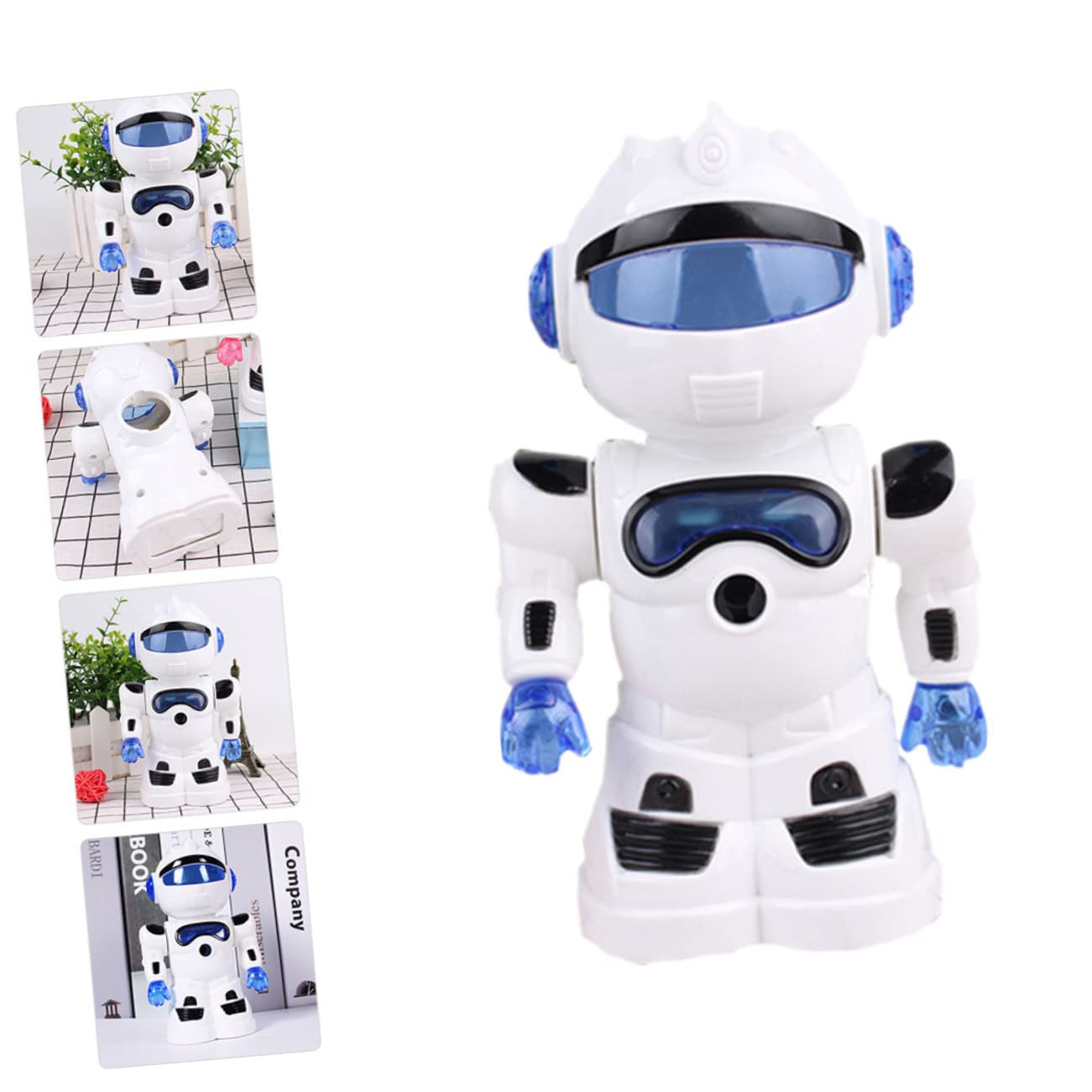 5 Pièces taille-crayon robotique taille-crayons électriques décor de construction pour de garçon scolaire enfants taille-crayons étudiants adorable taille-crayon Métal Blue