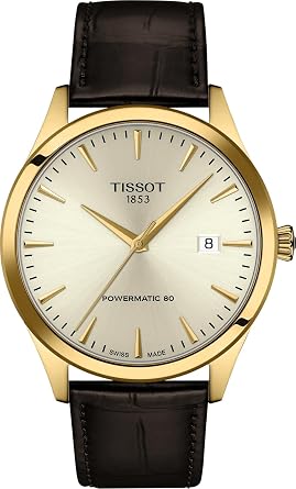 Tissot Classic Dream 40mm, Swiss Automatic Watch for Men, Stainless Steel Case, Champagne Dial, T1584073626100