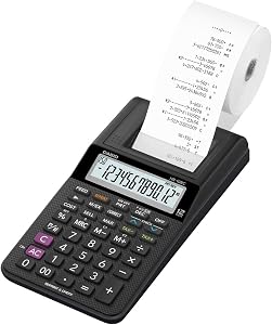 Casio HR-10RC Business Calculator, Black