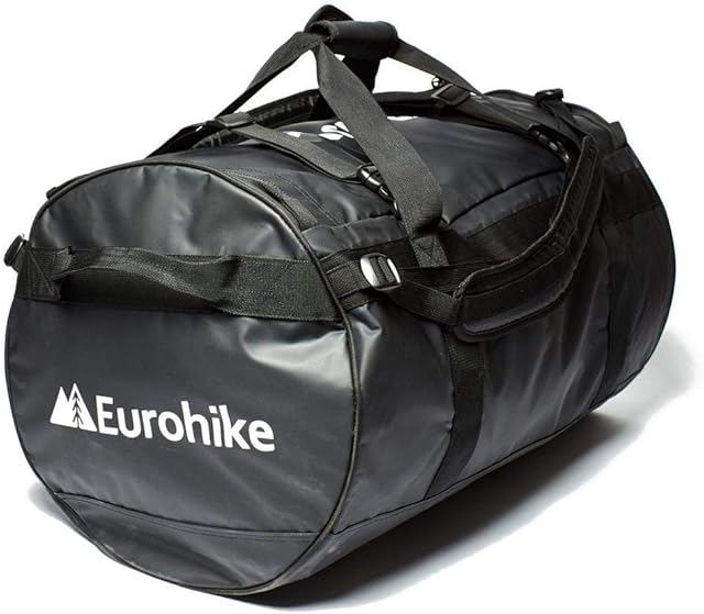 Eurohike Transit 90L Cargo Bag, Duffel Bag, Travel Bag, Travel Holdall, Weekend Bag, Gym Bag, Festival Essentials, Camping Equipment, Camping Accessories