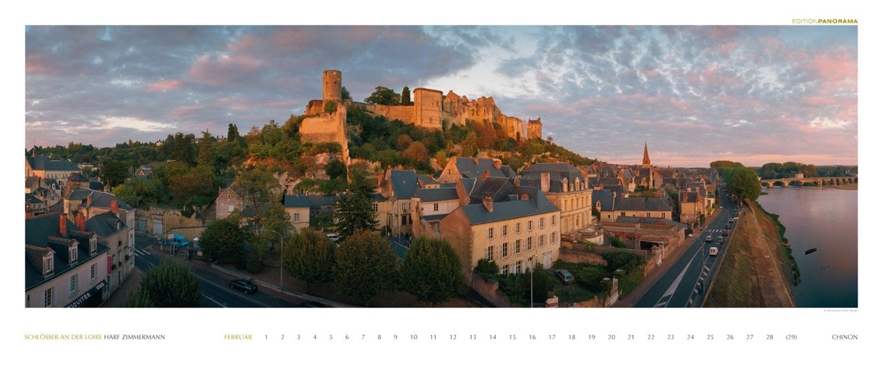 Schlösser an der Loire - Kalender immerwährend