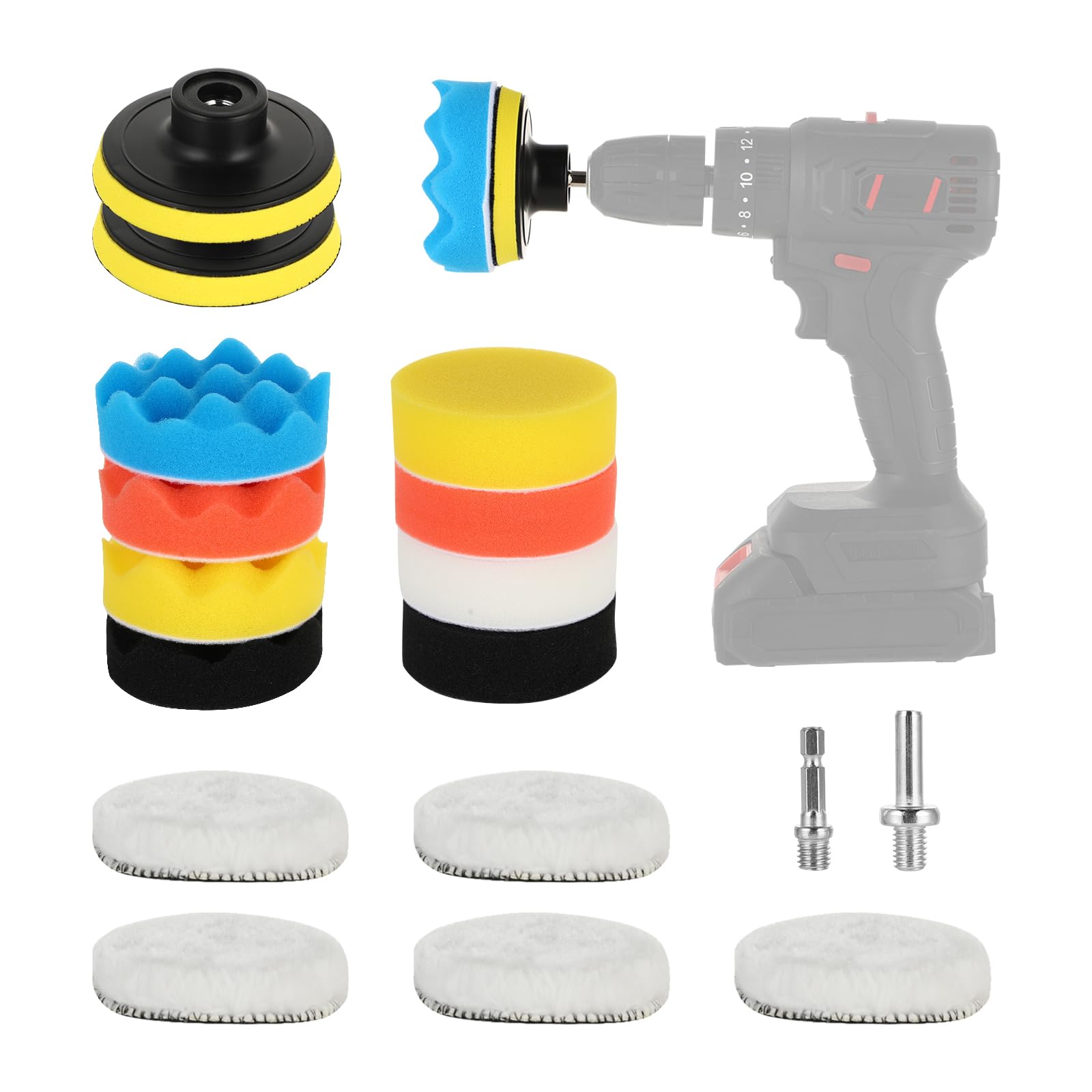 Kit Levigatura Palle Bowling - 24 Pezzi Con 5 Granature (500-3000) Per Manutenzione - Foto 7