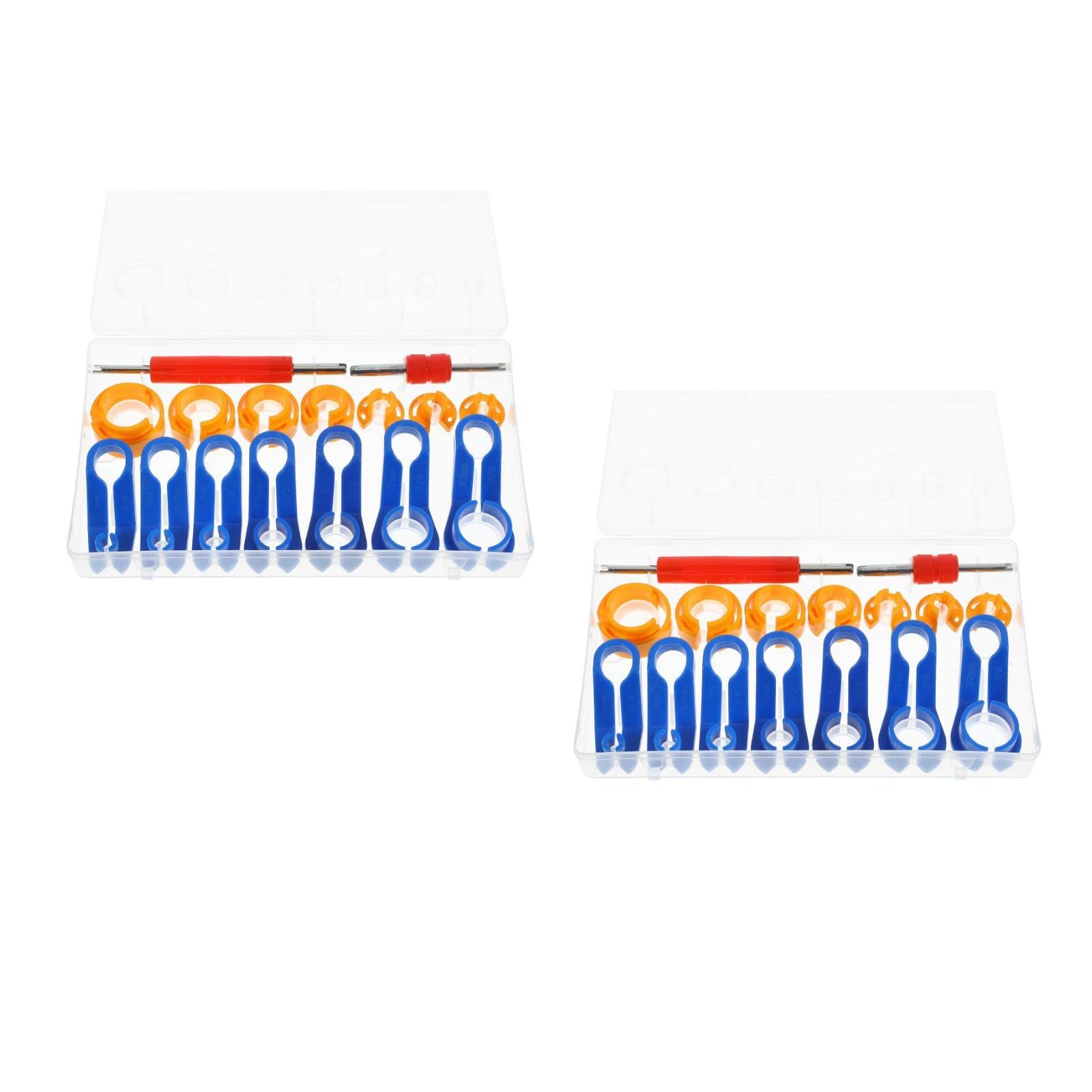 ULTECHNOVO 2ensembles Outil De Déconnexion De Conduite De Carburant Kit pour Démontage Rapide des Tuyaux De Climatisation Carburant pour Mécaniciens Et Automobile
