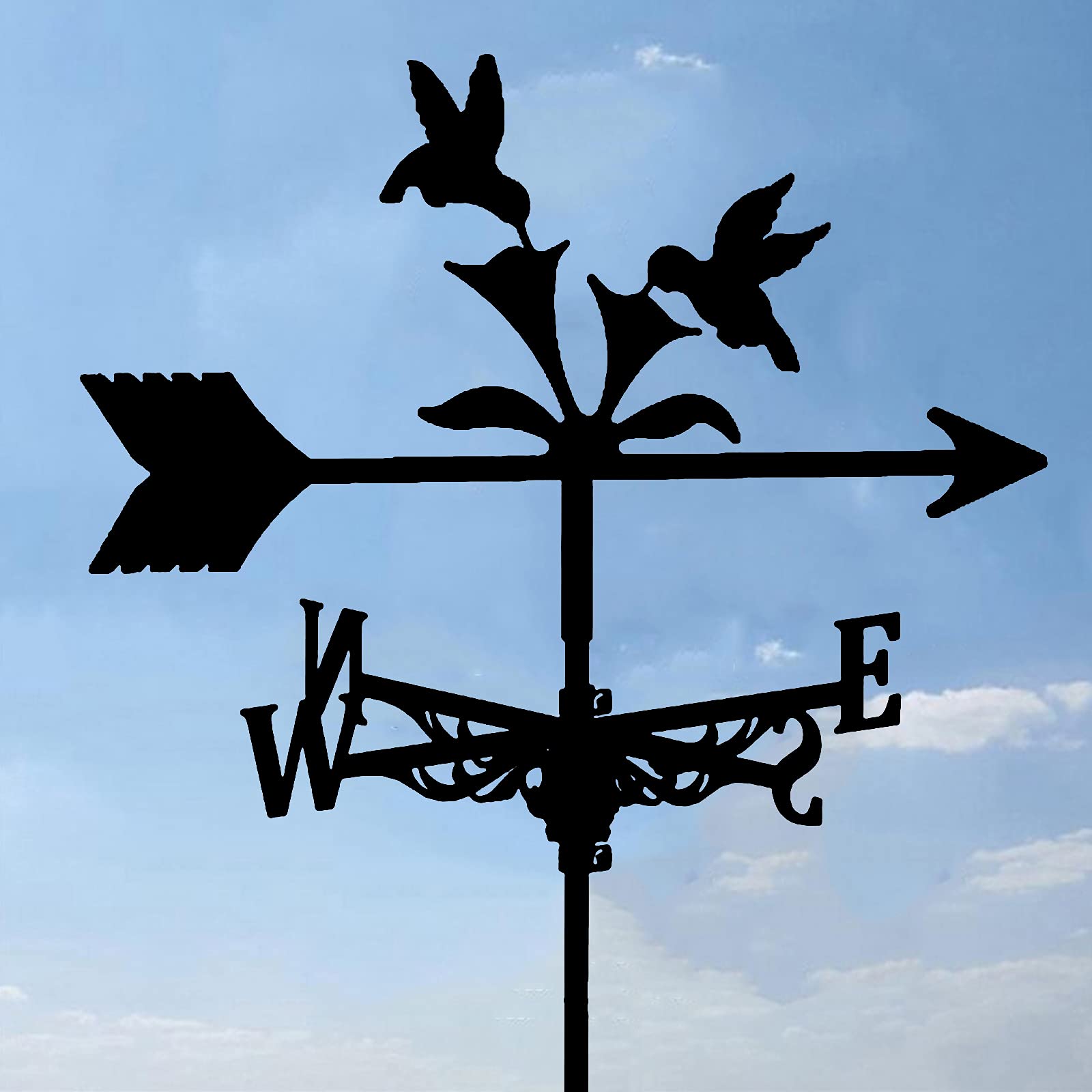 Indicateur de direction du vent et outil de mesure pour toit de ferme