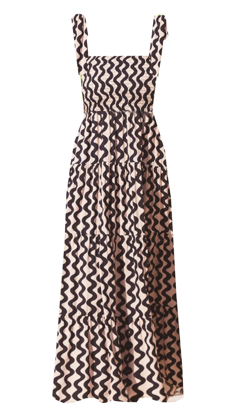 kinstell flowy maxi dress Kinley Ruched Ruffle Hem Maxi Dress main image 1